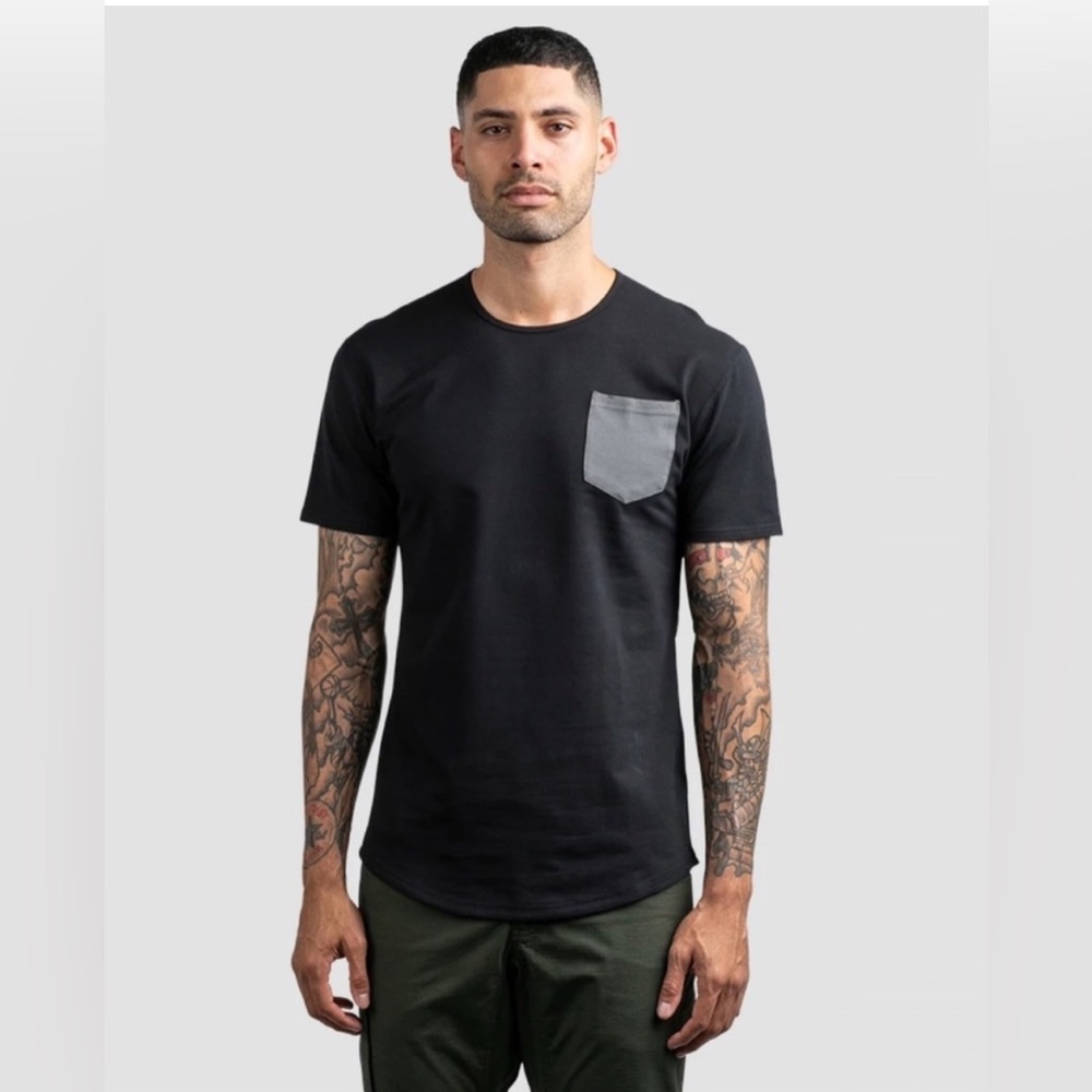 Bylt Drop-Cut Lux Pocket T-Shirt Sz L